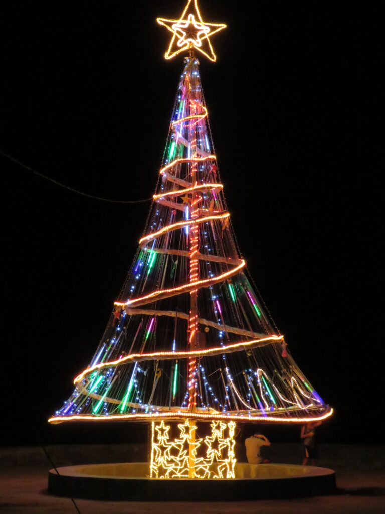 Décoration de Noël sur l'île de Cebu